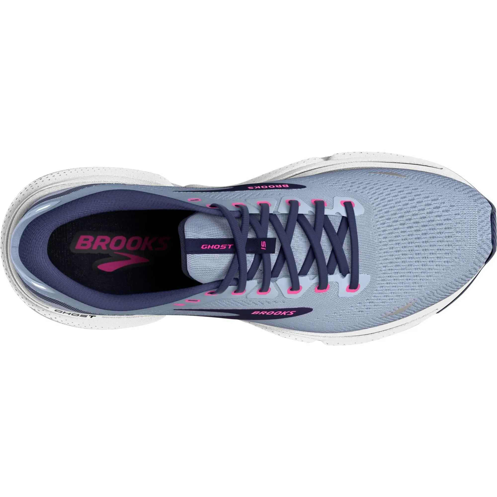 Brooks Ghost 15 Womens Running Shoes - Blue