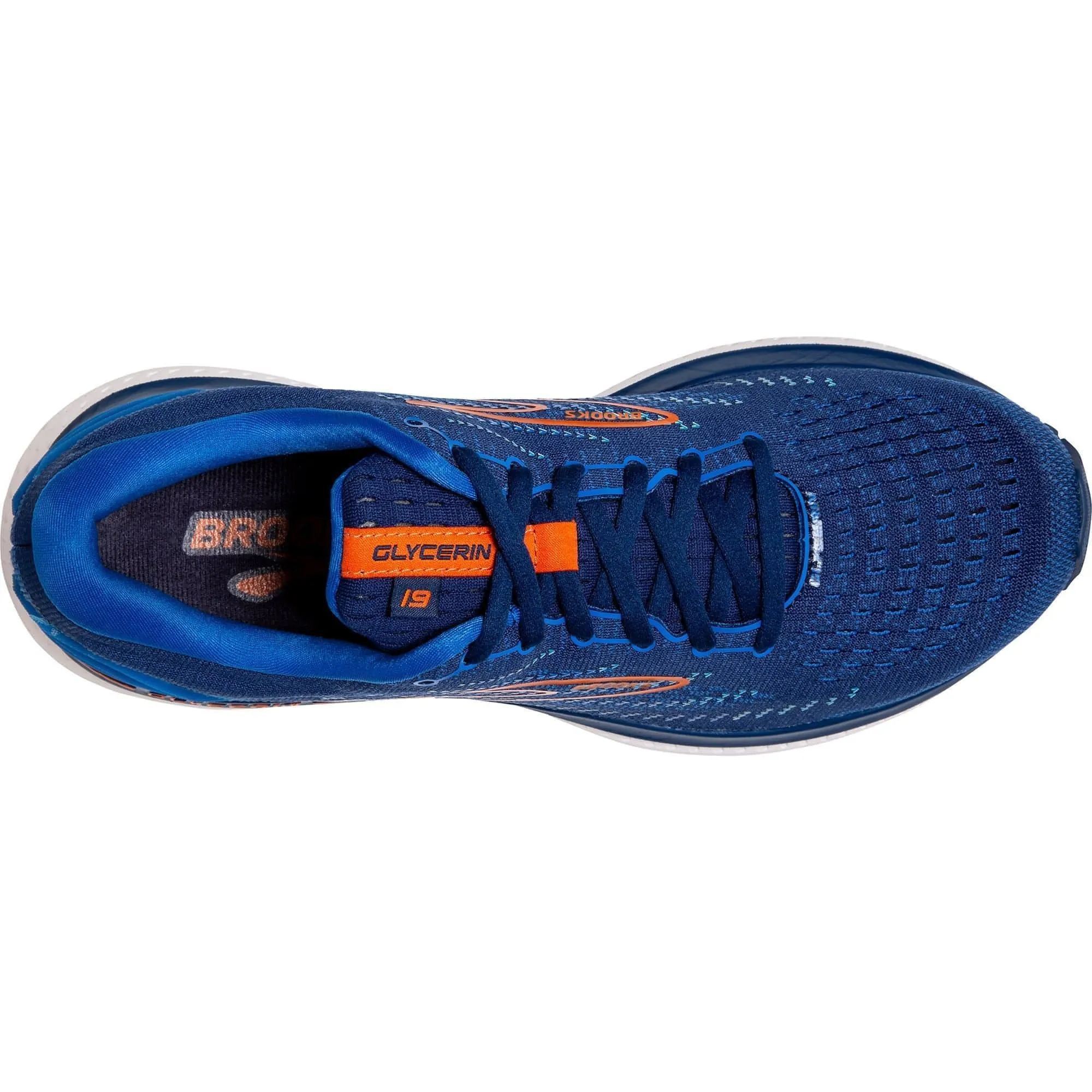 Brooks Glycerin 19 Mens Running Shoes - Blue