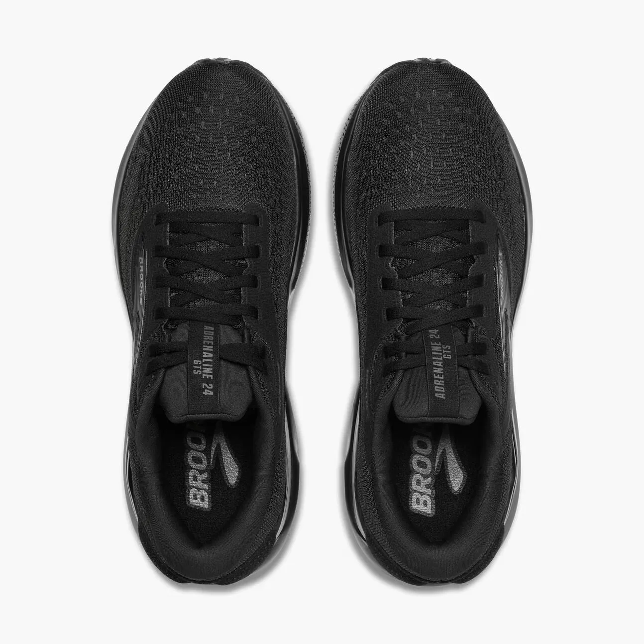 Brooks Men's Adrenaline GTS 24 - Black/Black/Ebony