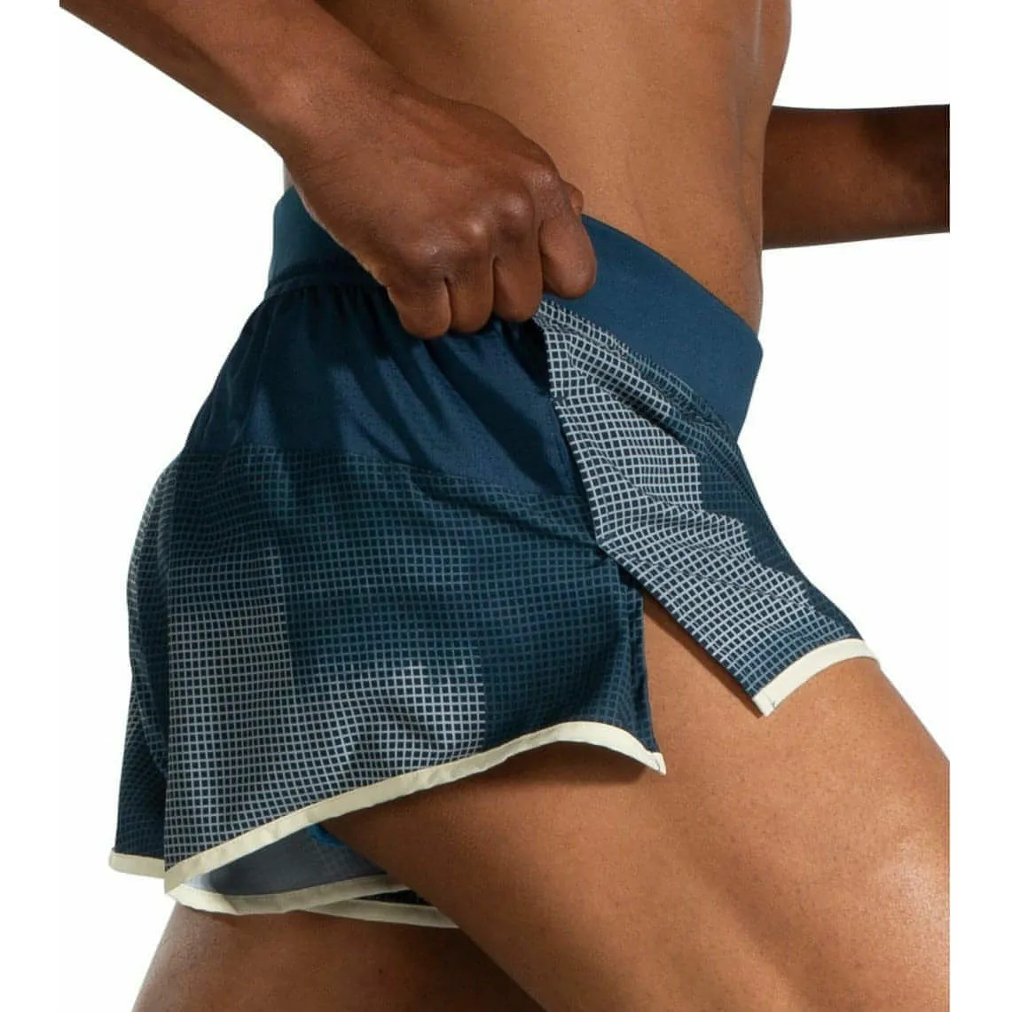 Brooks Sherpa 3 Inch Split Mens Running Shorts - Blue