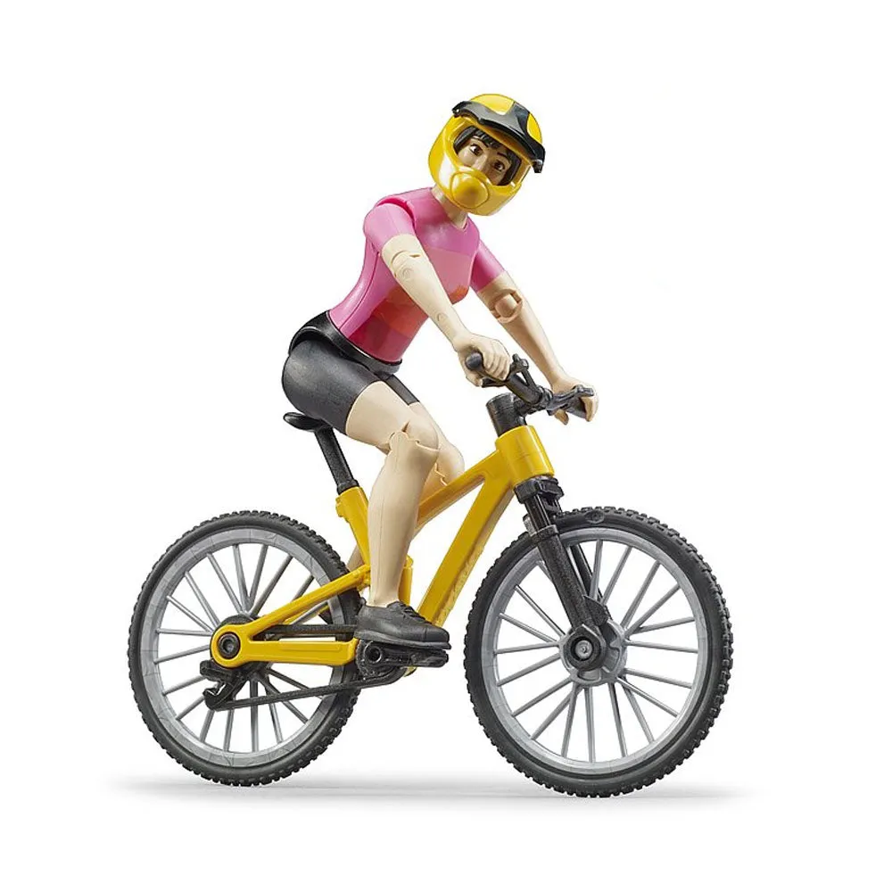 Bruder - Mountain Bike with Cyclist