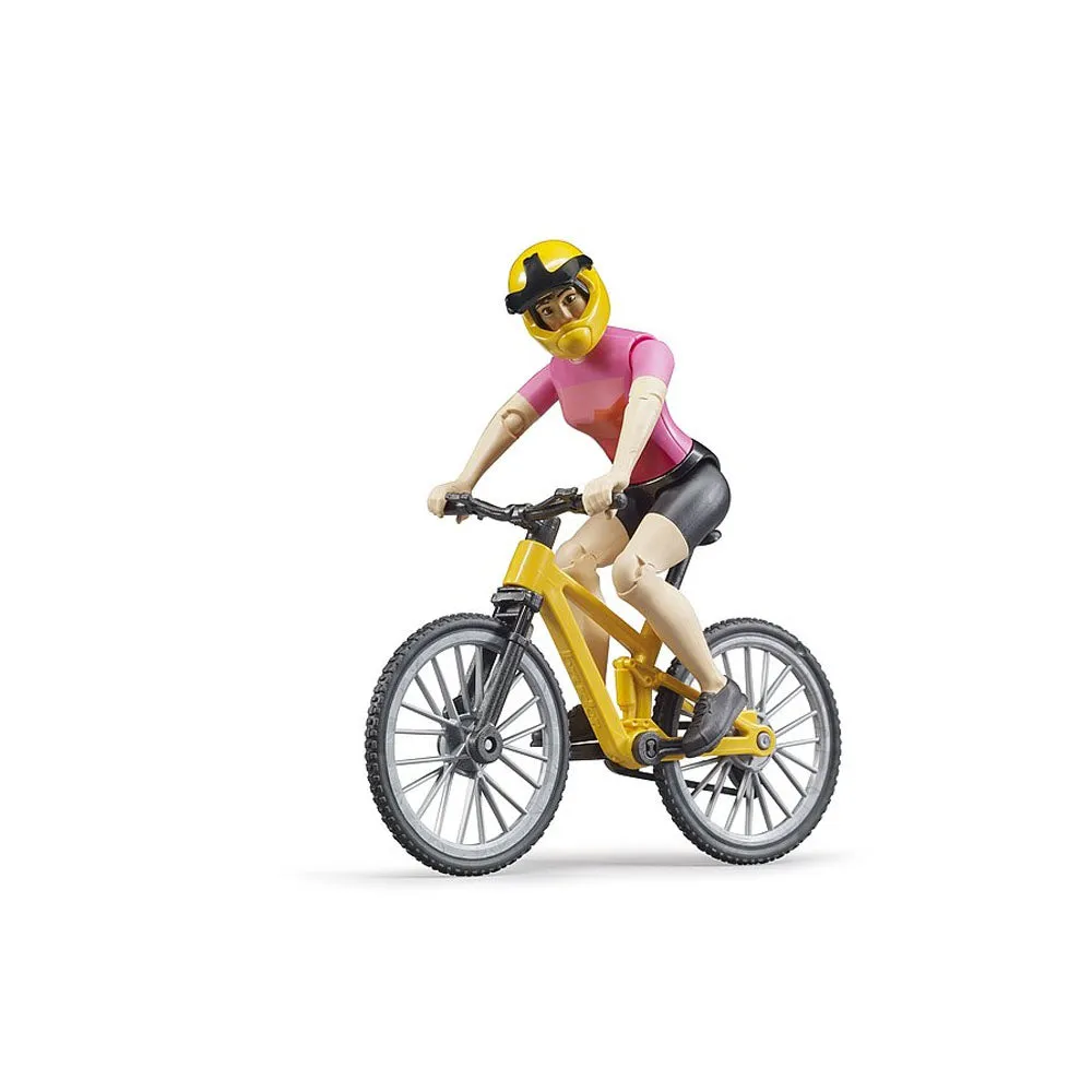 Bruder - Mountain Bike with Cyclist
