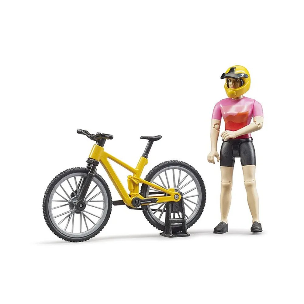 Bruder - Mountain Bike with Cyclist