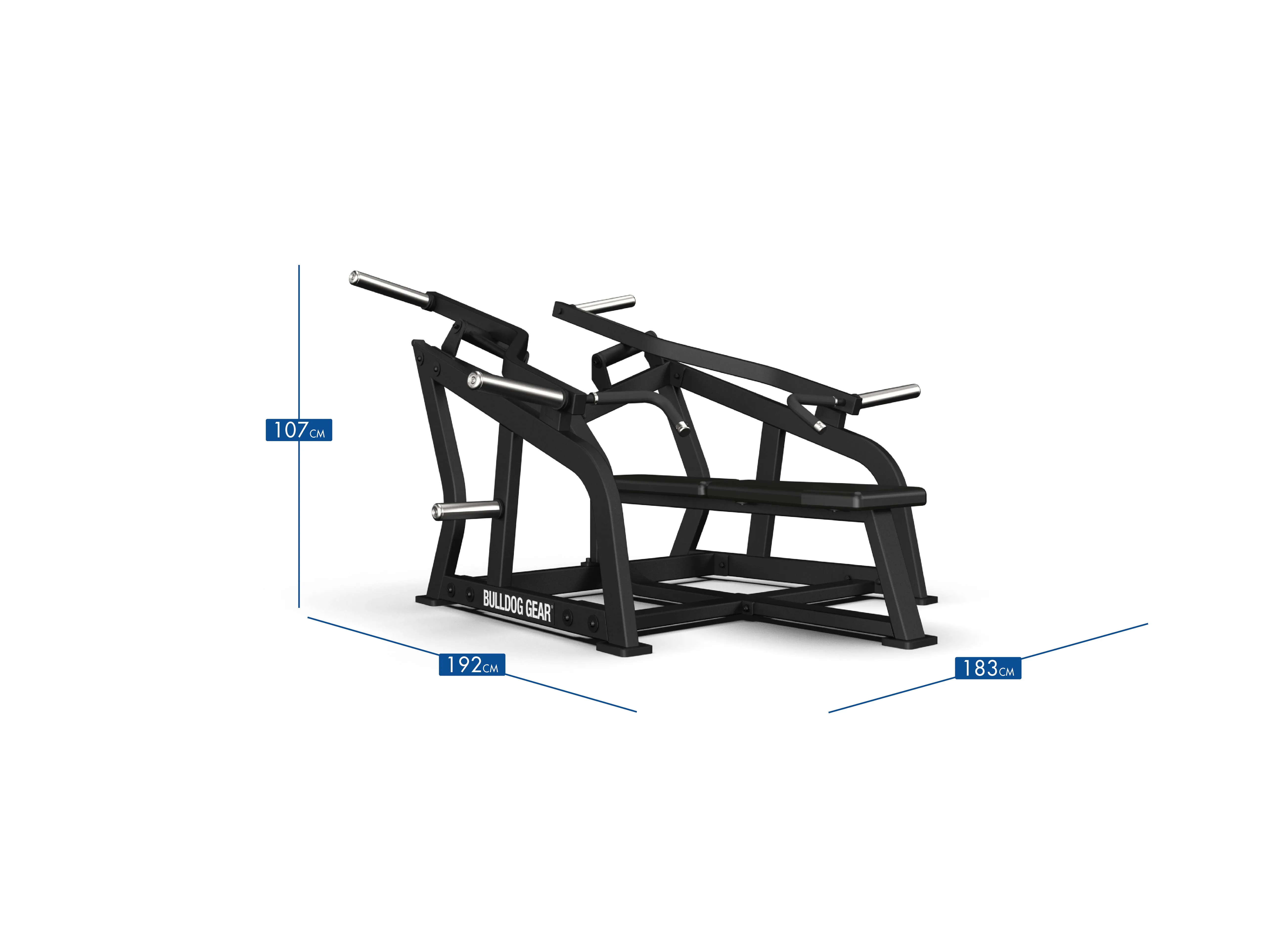 Bulldog Gear - Plate Loaded Bench Press Machine
