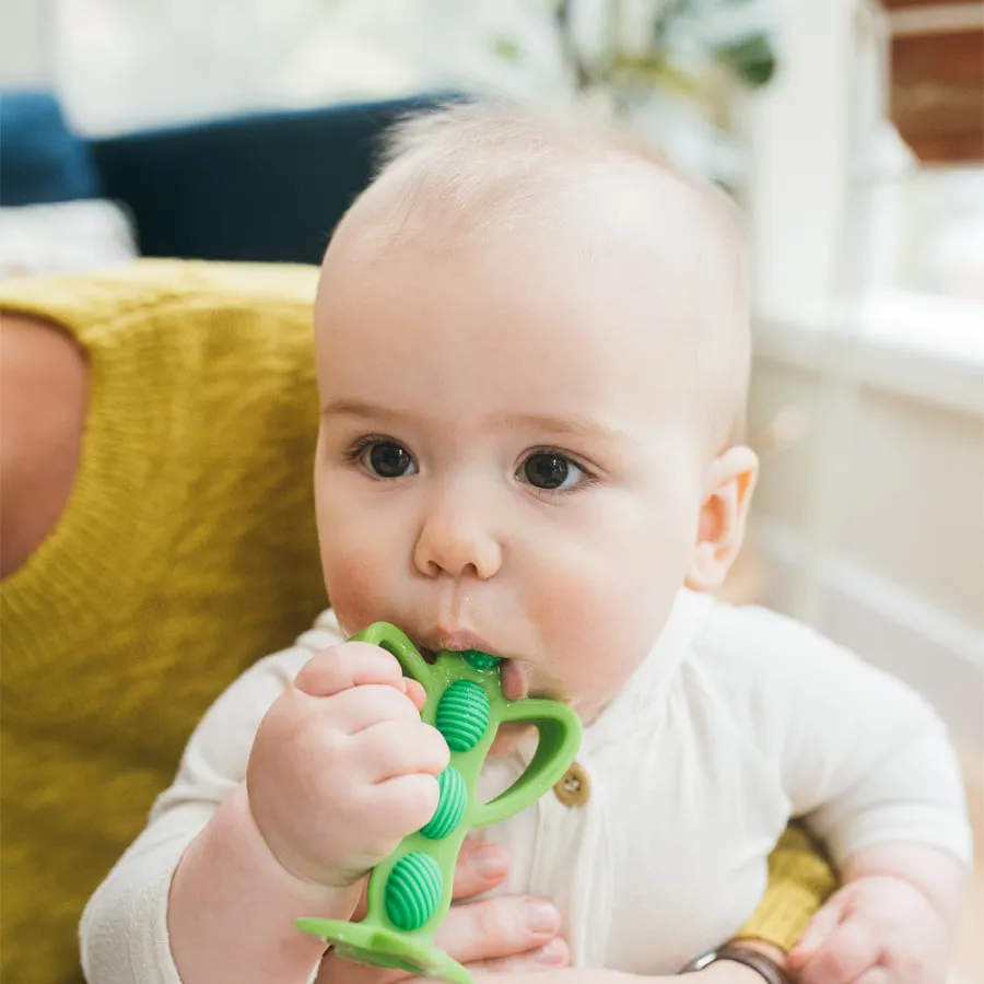 [Bundle of 2] Dr.Brown's Peapod Teething Toothbrush -Green