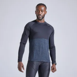 CARE MEN'S LONG-SLEEVED BREATHABLE RUNNING T-SHIRT