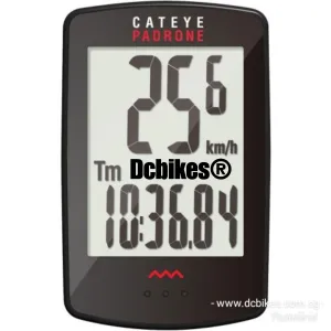 Cateye Padrone Large Screen MTB Road Cycling Wireless Speedometer Computer CC-PA100W