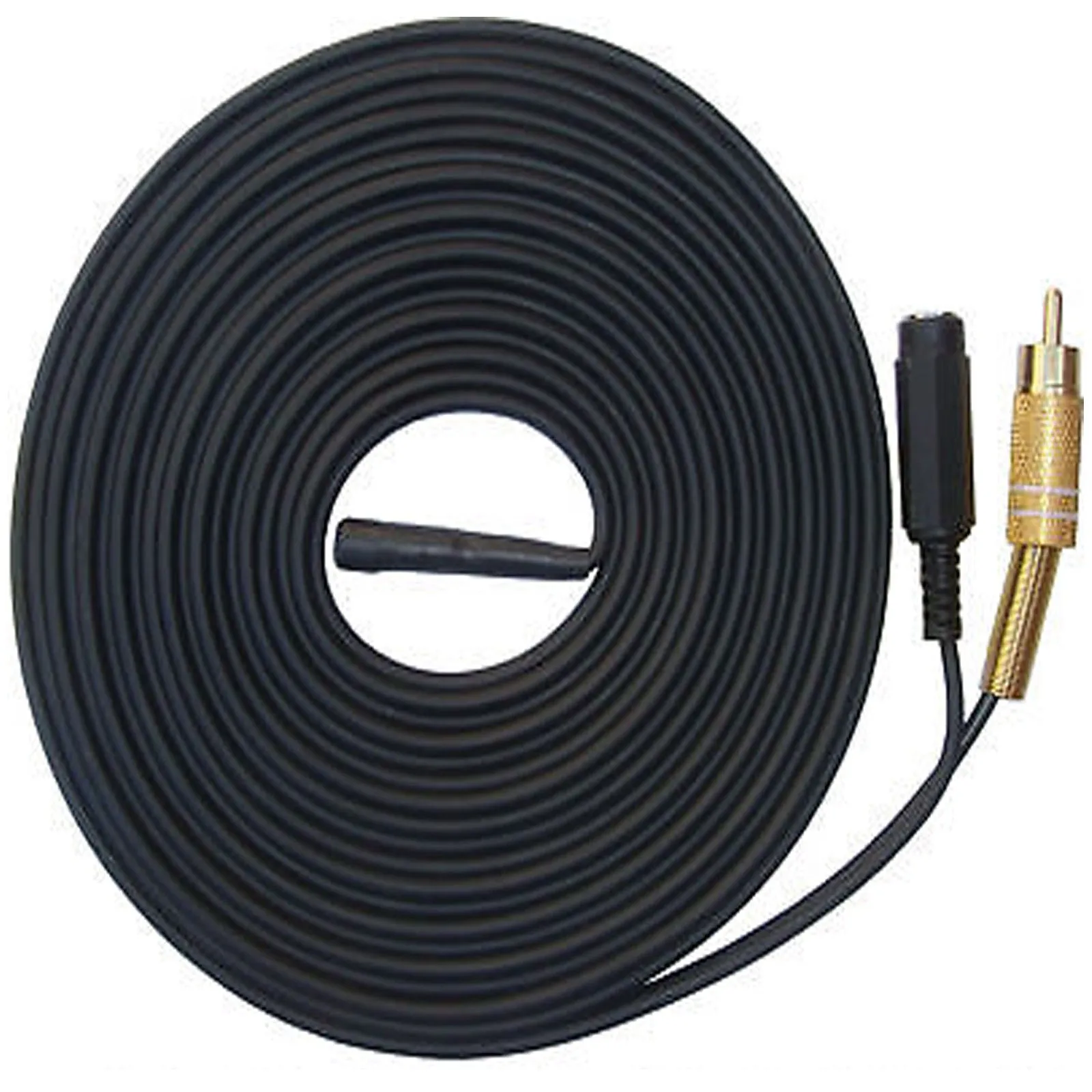CCTV microphone 15 Metre Cable Length with RCA Female Phono Audio Output & 2.1mm DC socket