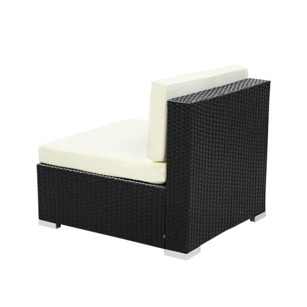 Celia - 3PC Outdoor Furniture Sofa Set Wicker Rattan Lounge Chair