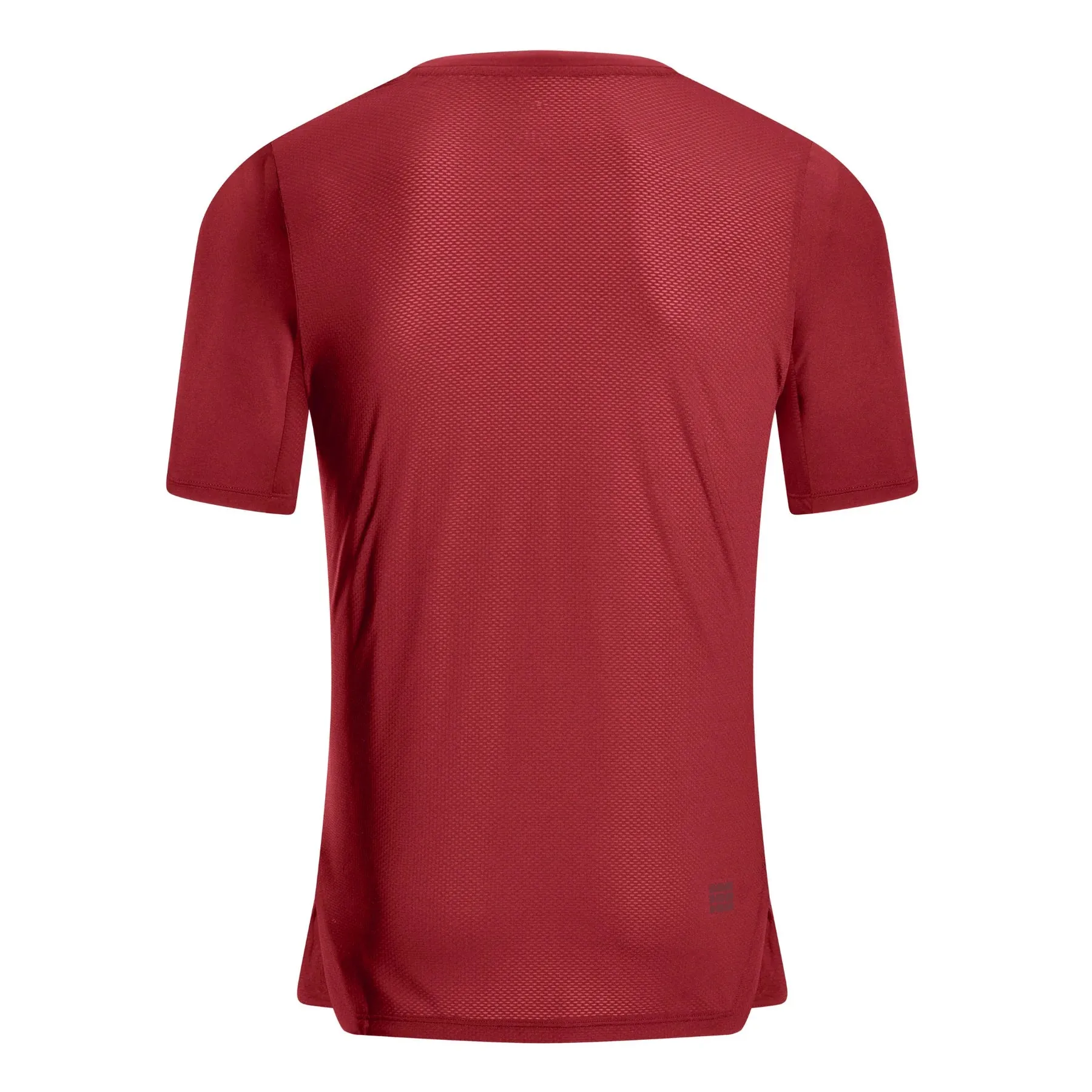 CEP Men's The Run Shirt Round Neck Short Sleeve v5 - Dark Red