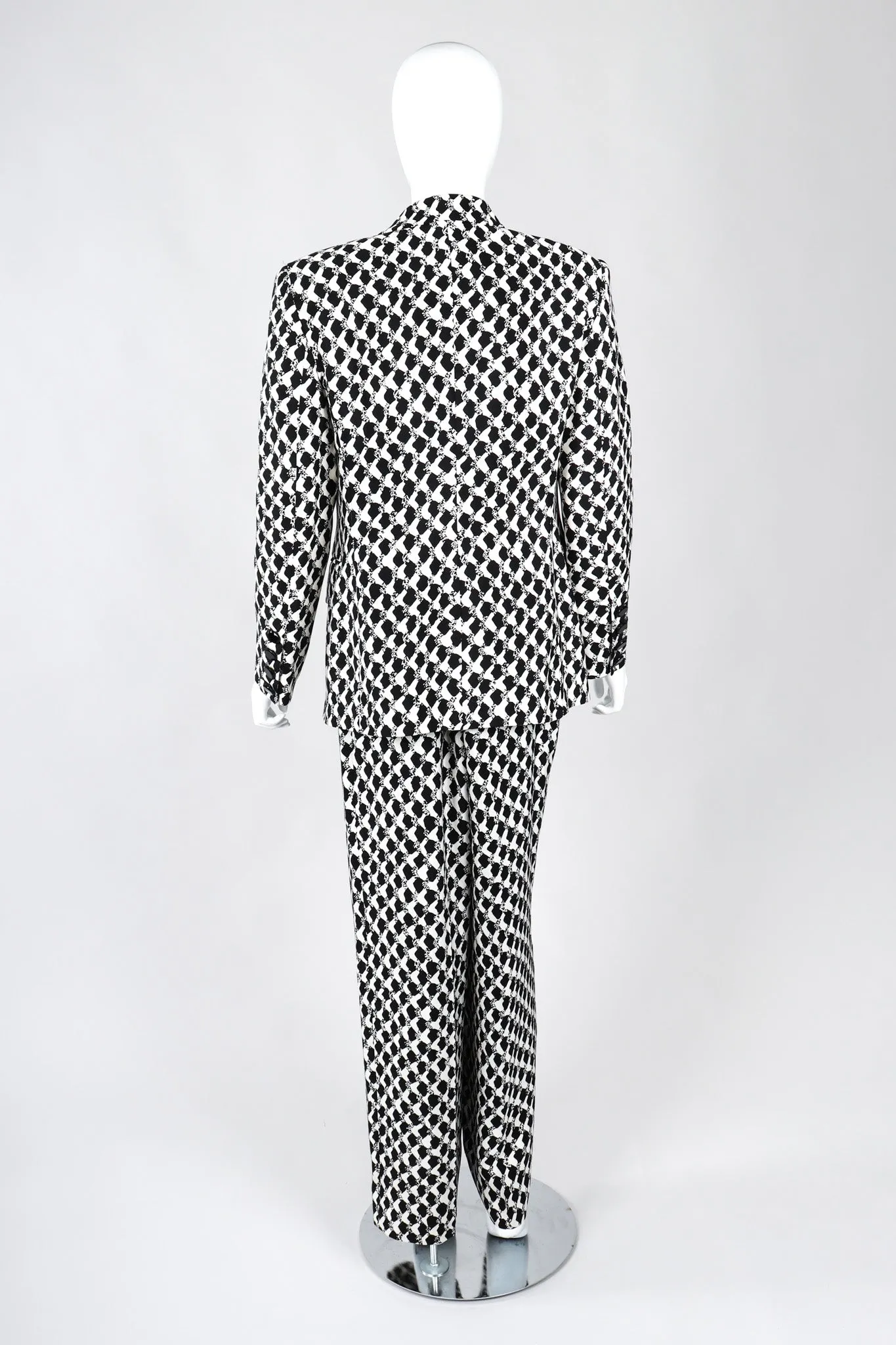 Checkered Jacket and Pants