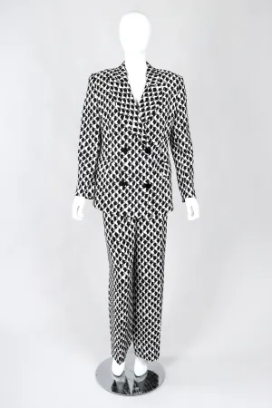 Checkered Jacket and Pants