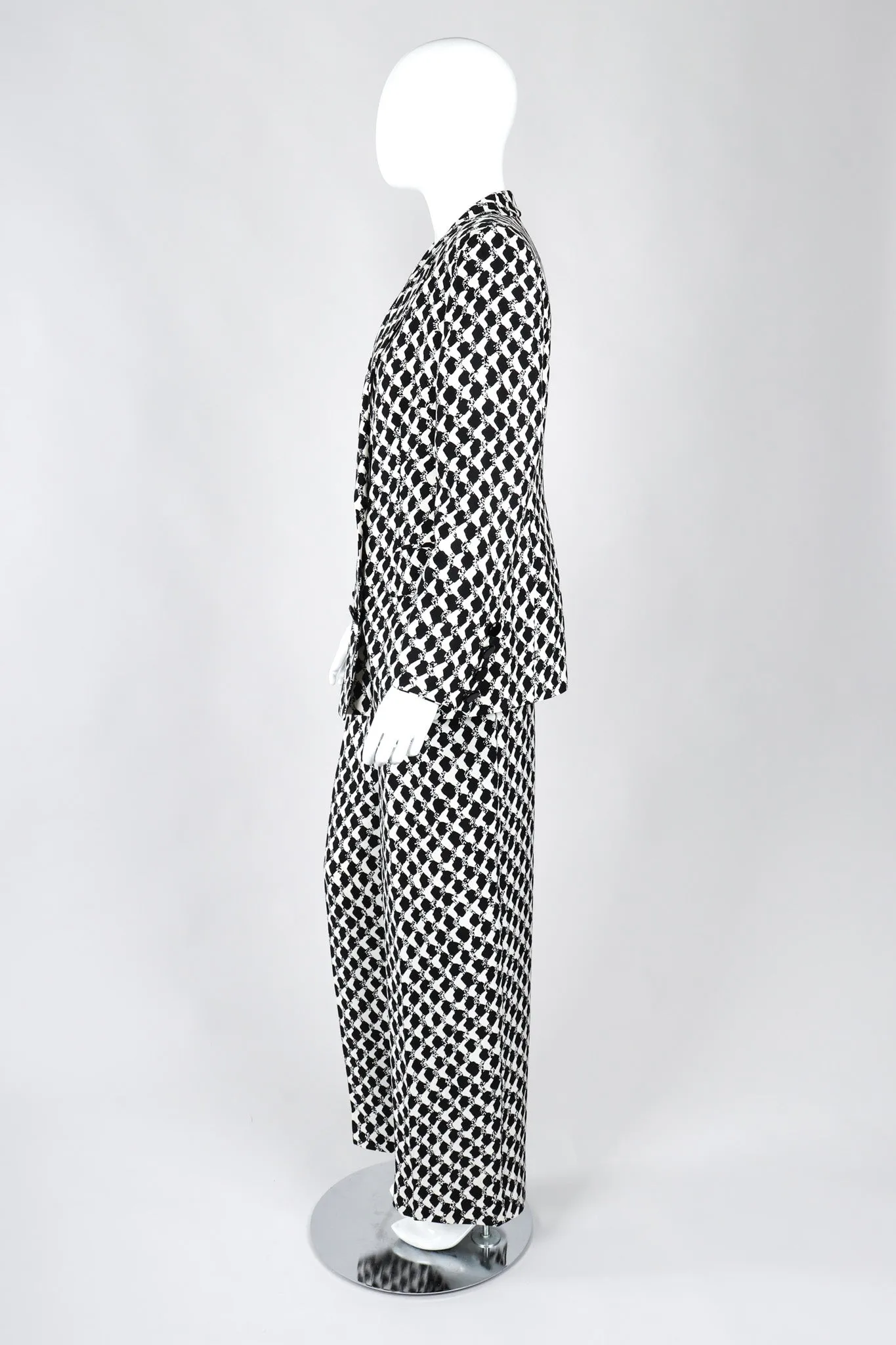 Checkered Jacket and Pants