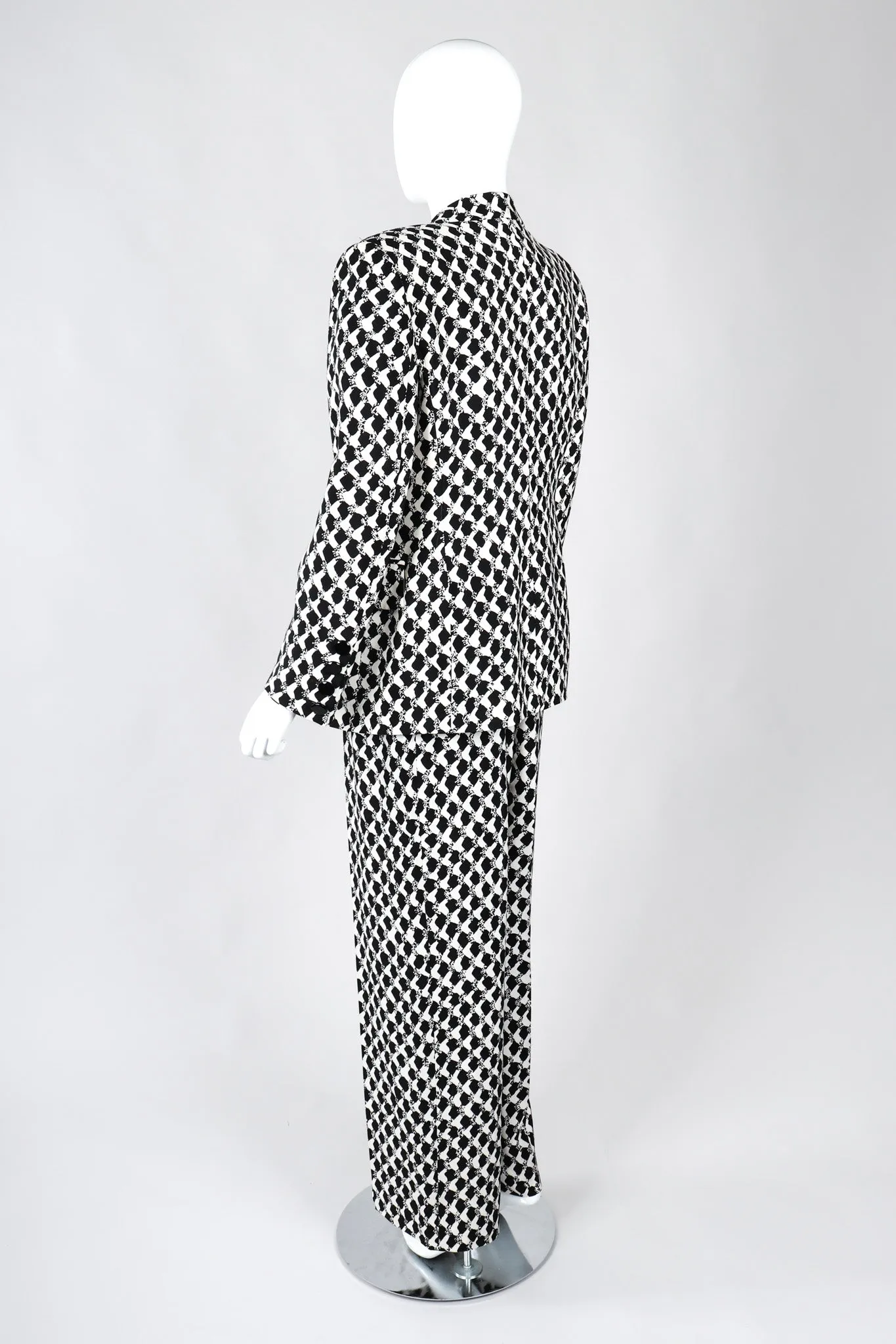 Checkered Jacket and Pants