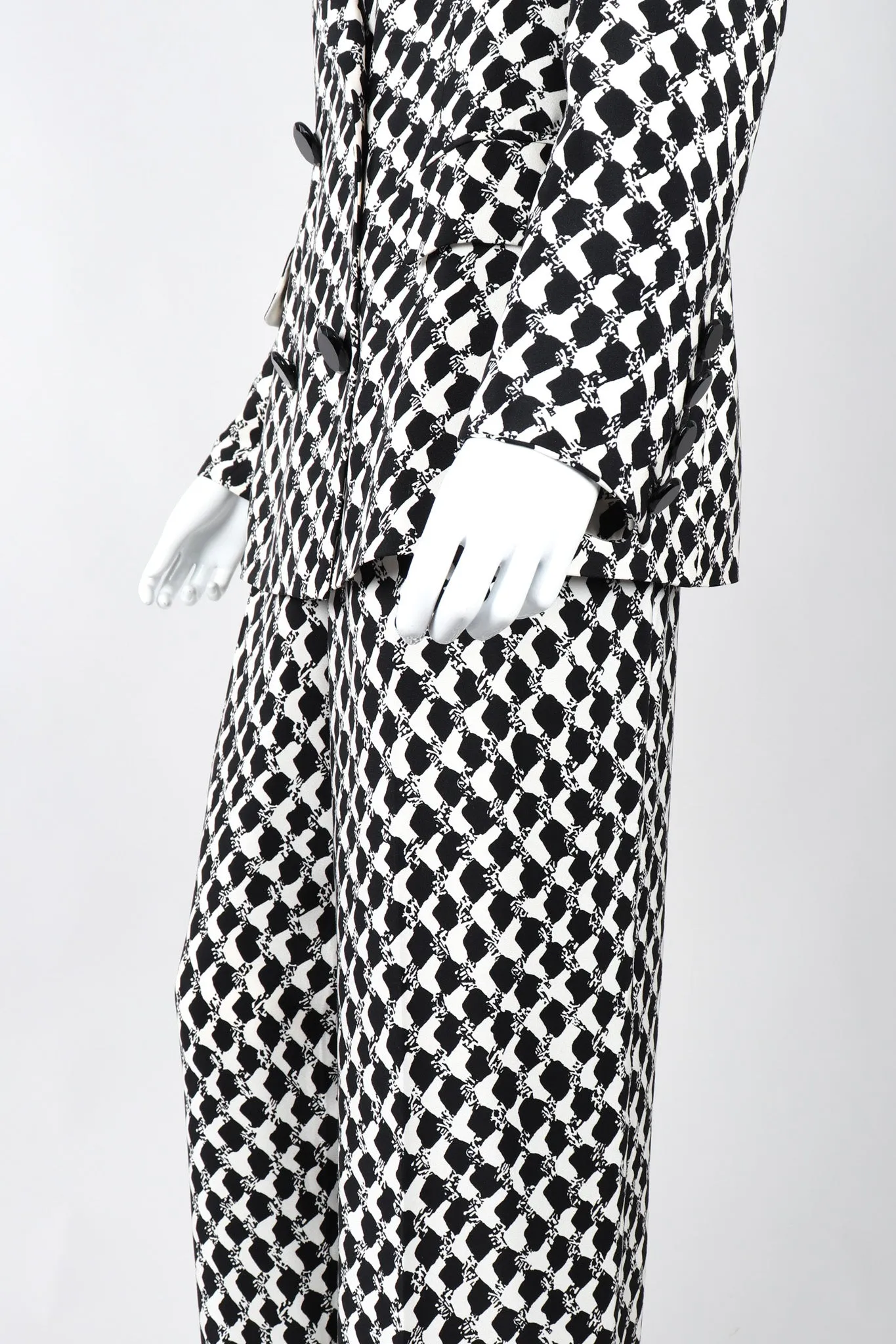 Checkered Jacket and Pants