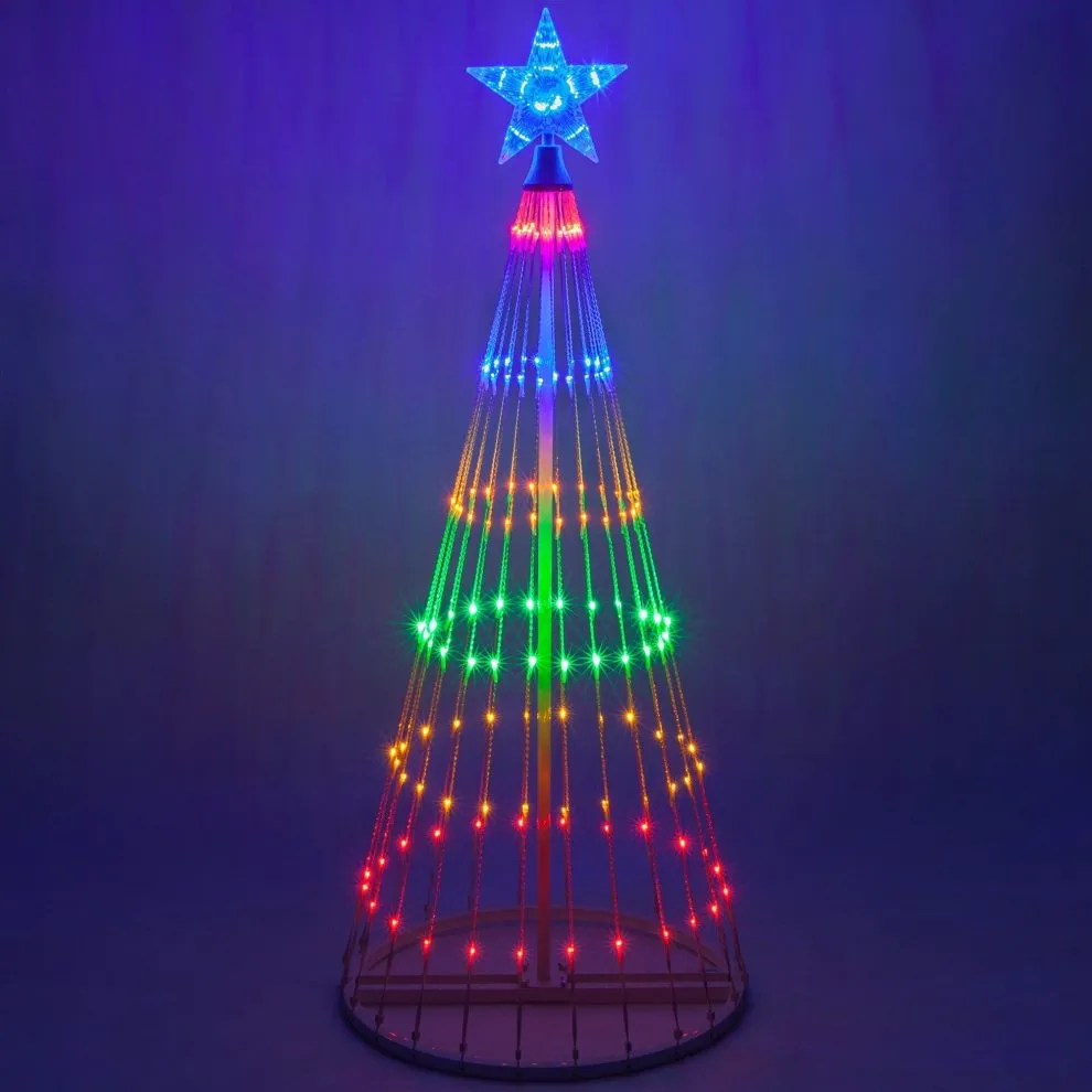 Christmas – Multicolor Led Animated Outdoor Christmas Tree Lightshow