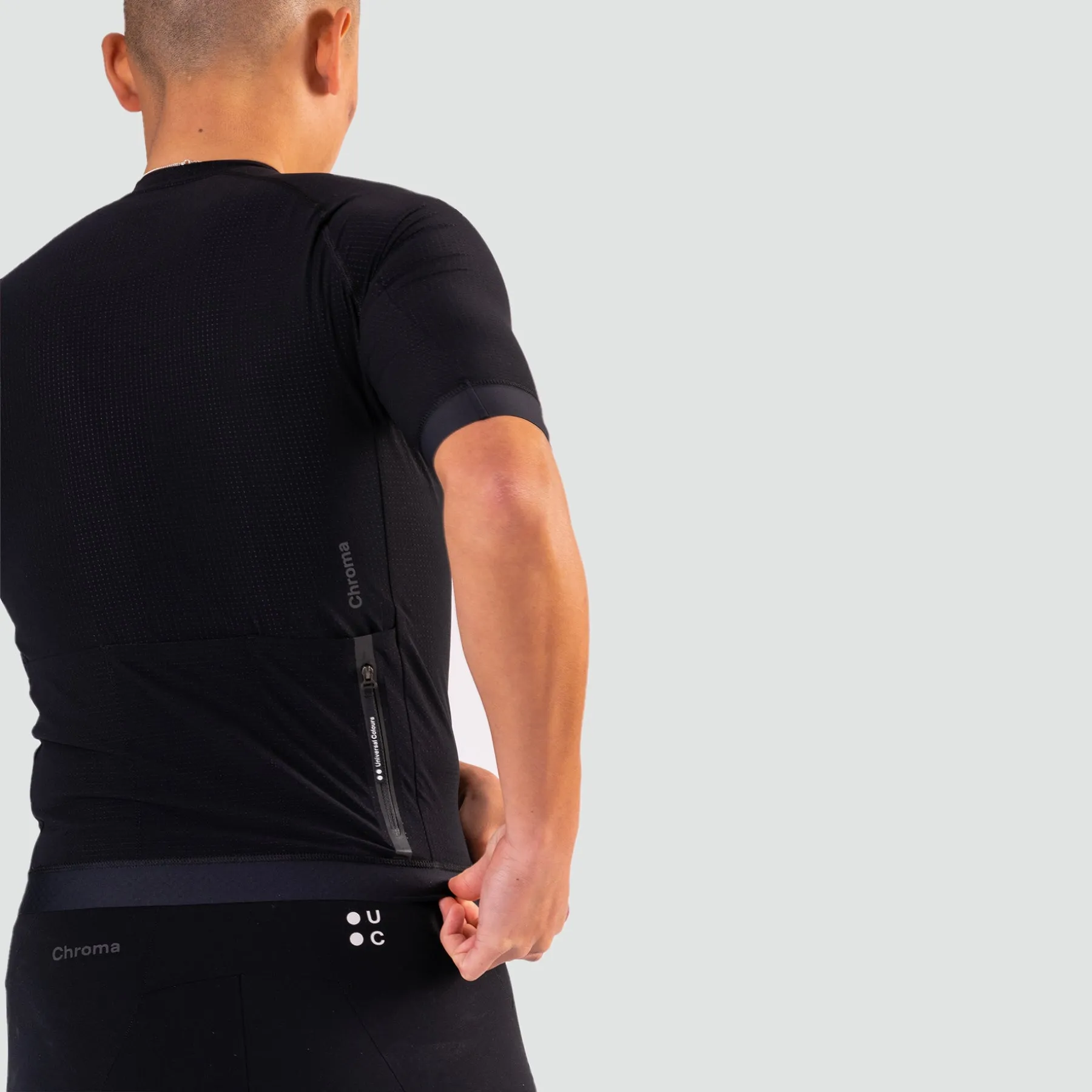 Chroma Short Sleeve Jersey - Black