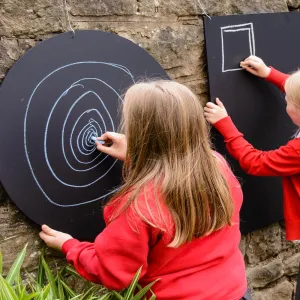 Circular Chalkboard
