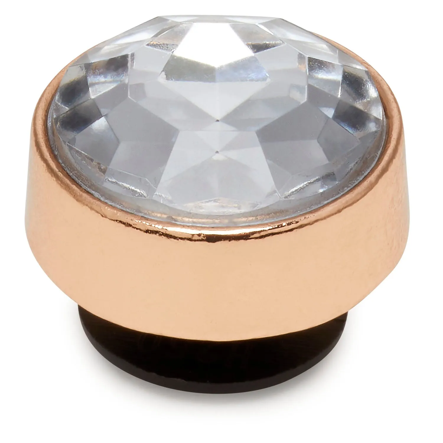 Clear Circle Gem Jibbitz