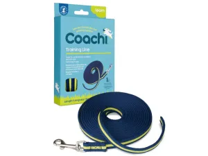 Coachi Navy & Lime Dog Training Lead - 5m