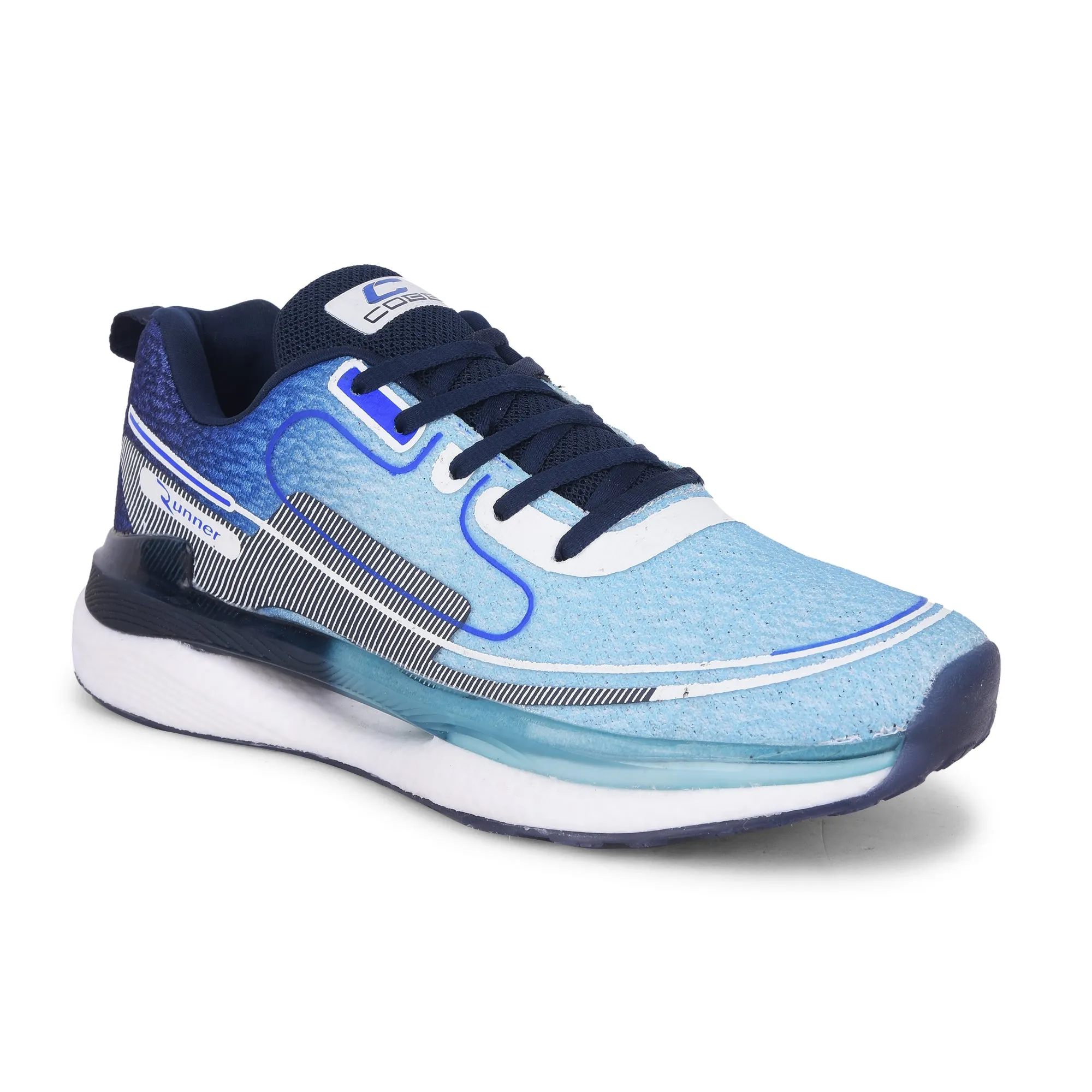 Cobb Baby Blue Men's Running Shoes