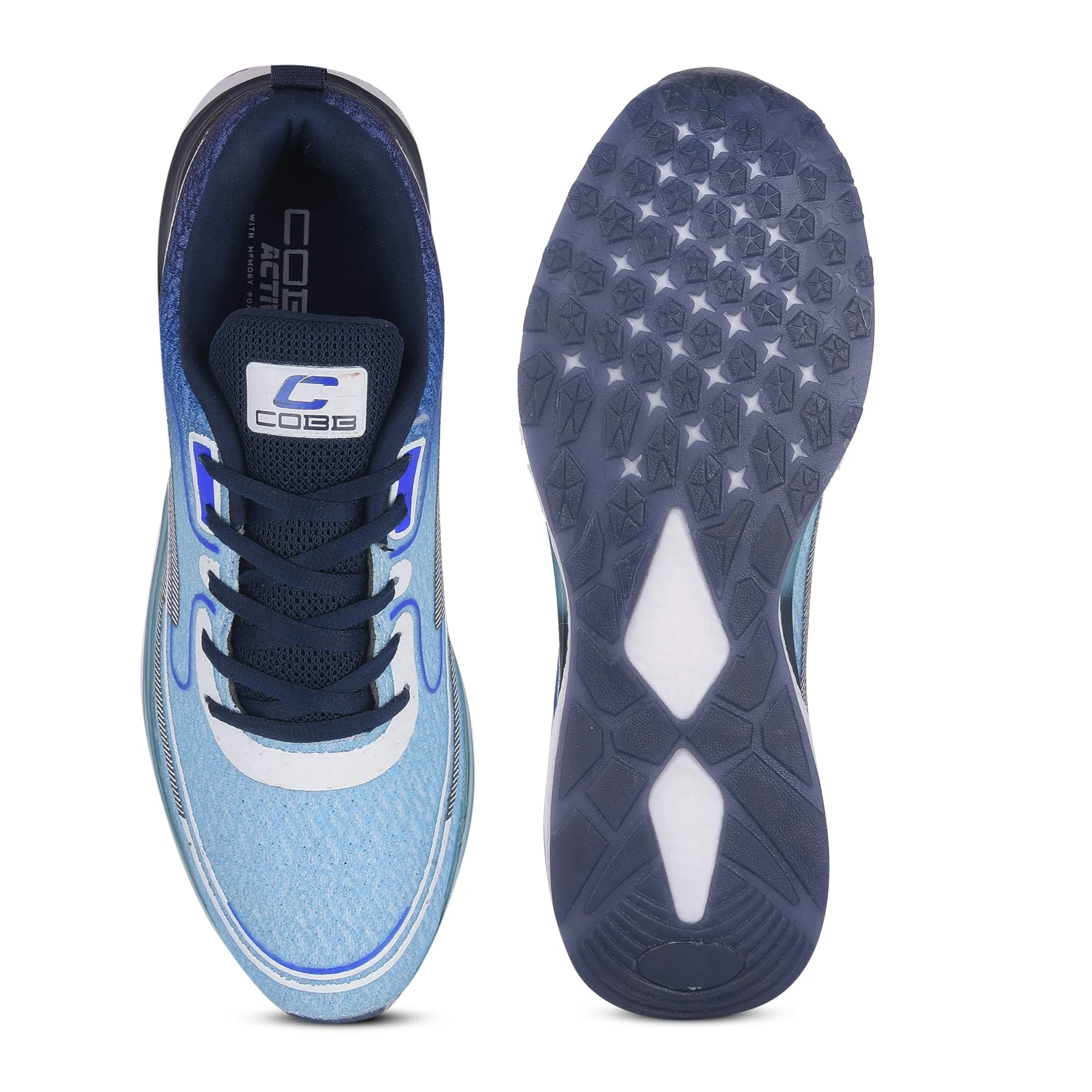 Cobb Baby Blue Men's Running Shoes