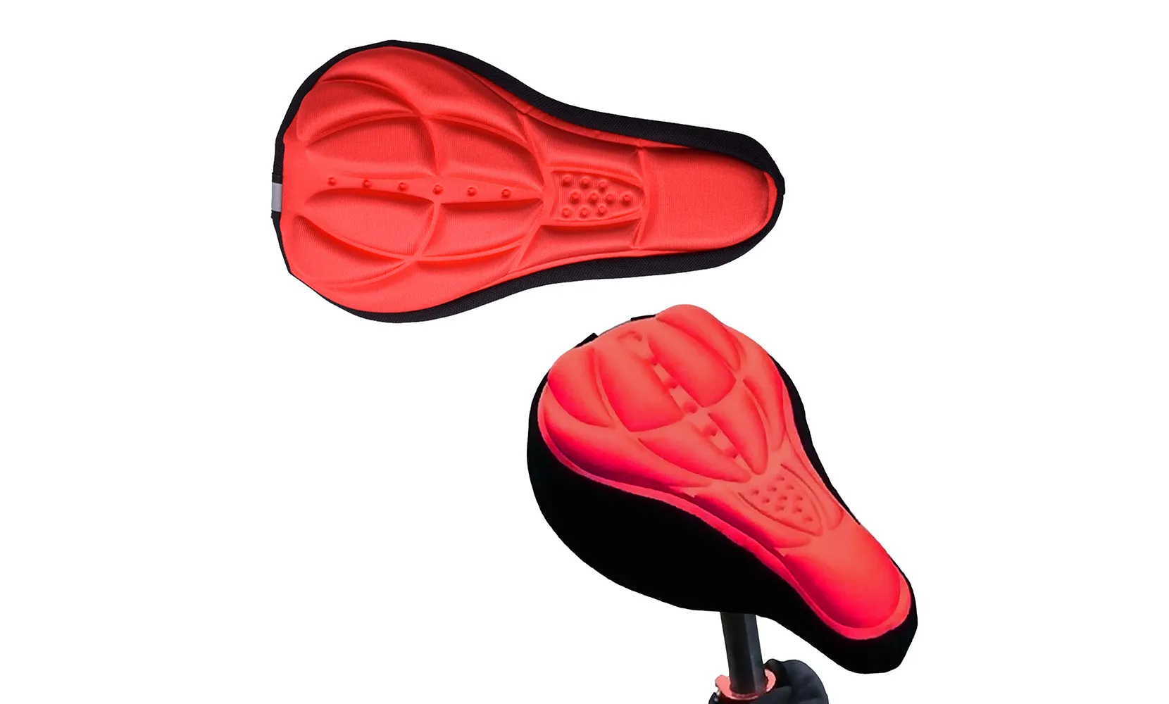 Comfort Cushion Gel Bike Seat  Road Mountain Bike Saddle Bicycle Cycling Pad