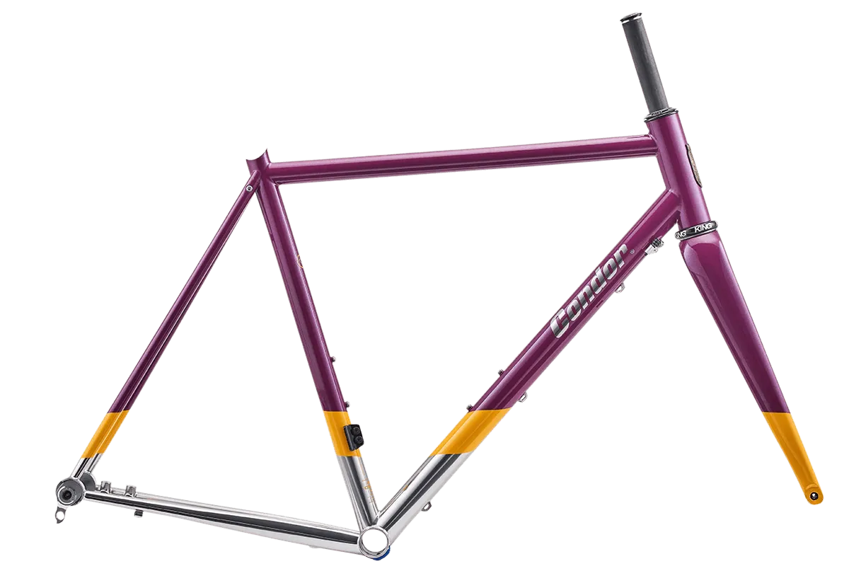 Condor Acciaio Stainless Disc Frameset