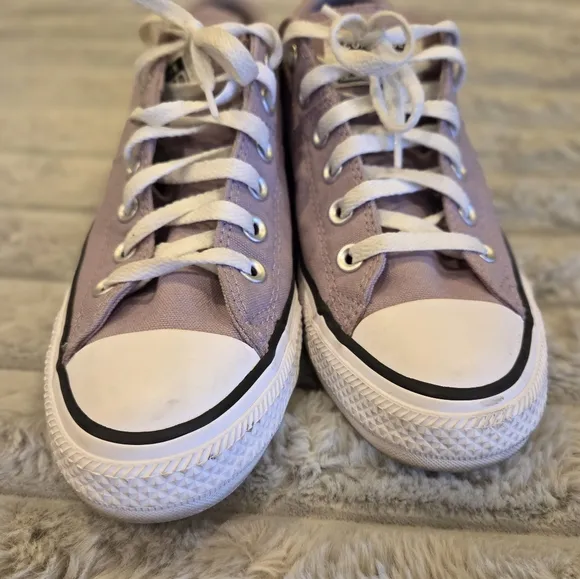 Converse Lavender Low-Top Sneakers