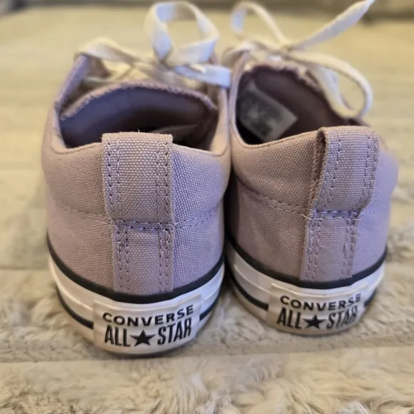 Converse Lavender Low-Top Sneakers