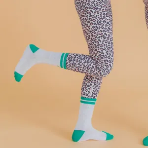 CR X Halo White / Mojito Training Crew Socks