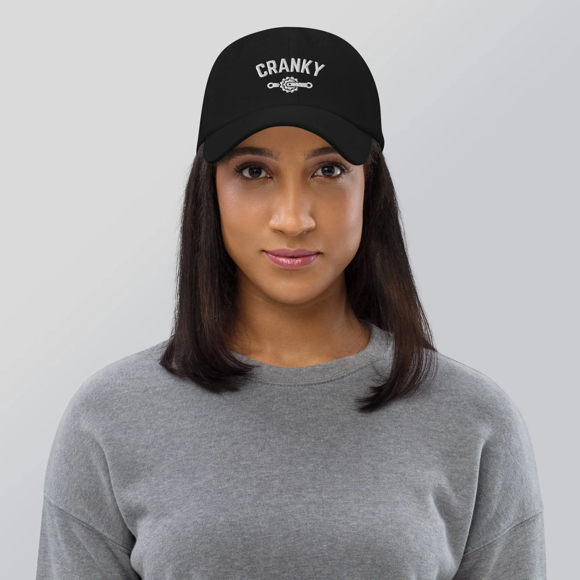Cranky Dad Hat, Cycling Cap, Funny Bike Hat, Bike Lover Gift, Cycling Gift, Cyclist Clothes, BMX, Mountain Bike Hat