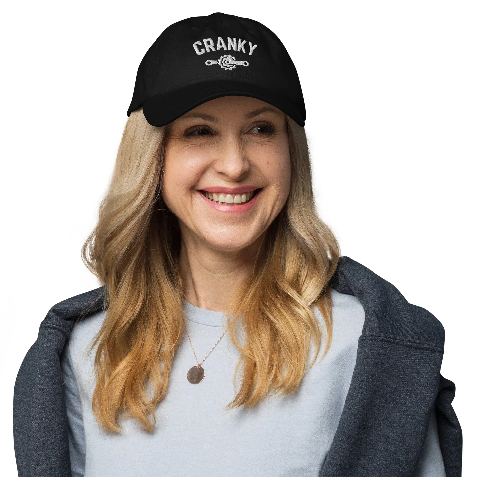 Cranky Dad Hat, Cycling Cap, Funny Bike Hat, Bike Lover Gift, Cycling Gift, Cyclist Clothes, BMX, Mountain Bike Hat