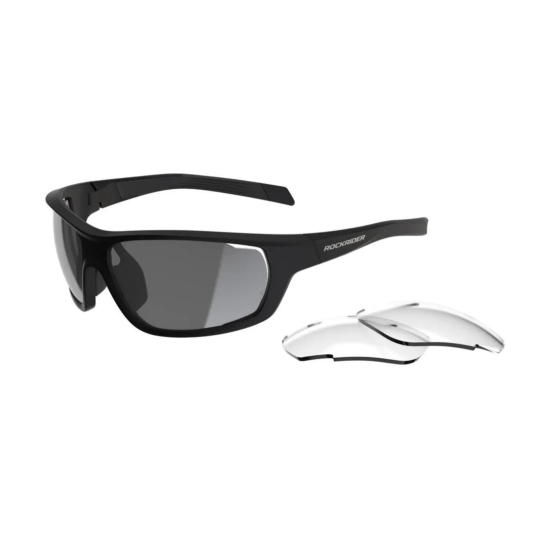 Cycling Glasses Perf 100 Pack Interchangeable CAT 0 3 Lenses - Black