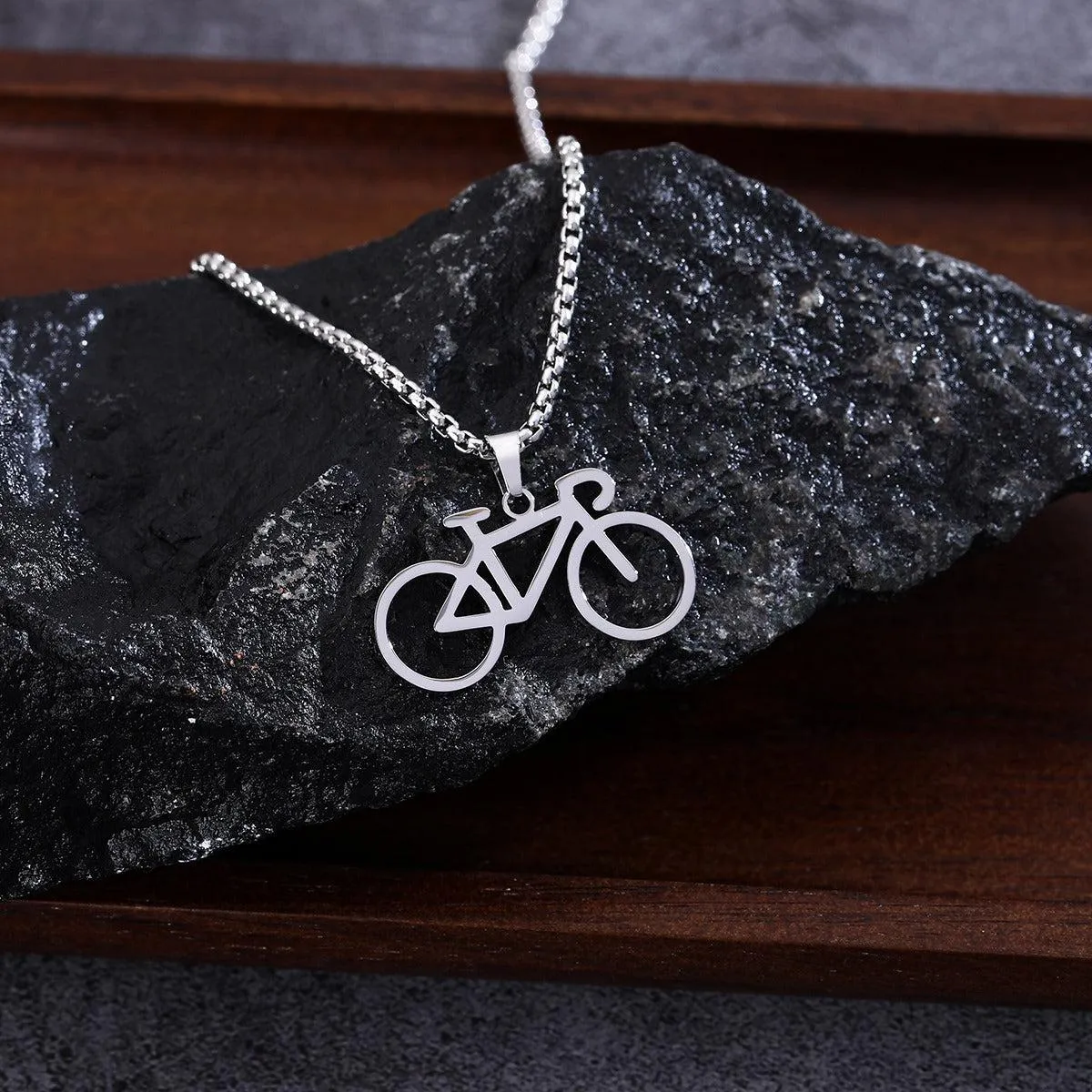 Cycolinks Road Bike Necklace Black