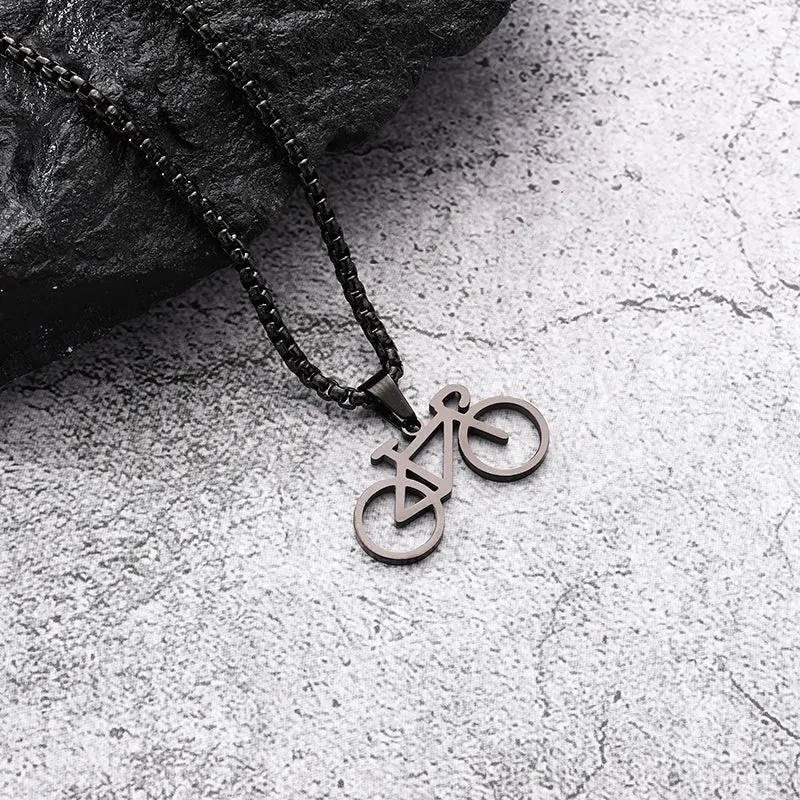 Cycolinks Road Bike Necklace Black