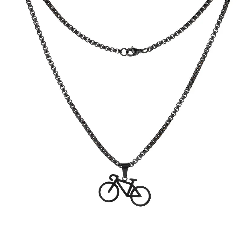 Cycolinks Road Bike Necklace Black