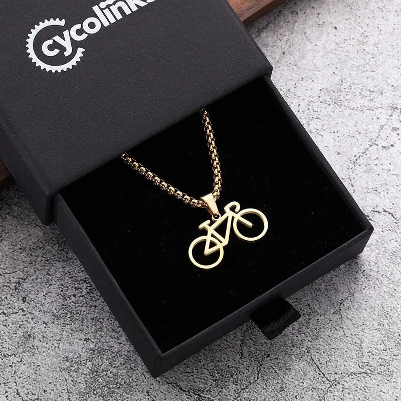Cycolinks Road Bike Necklace Black