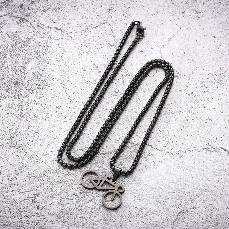Cycolinks Road Bike Necklace Black