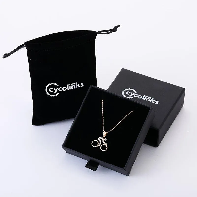 Cycolinks Velorosa Road Bicycle Necklace