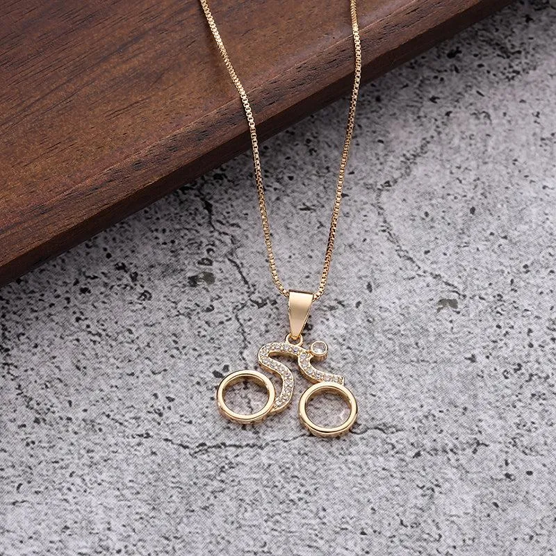 Cycolinks Velorosa Road Bicycle Necklace