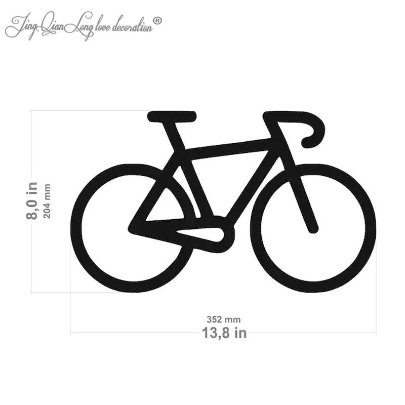 Cycolinks Wooden Road Bicycle Home Décor