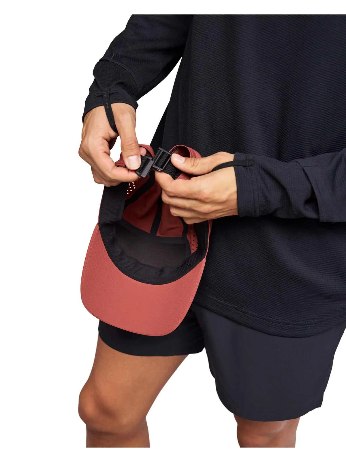 Czapka do biegania ON RUNNING Lightweight Cap czerwony