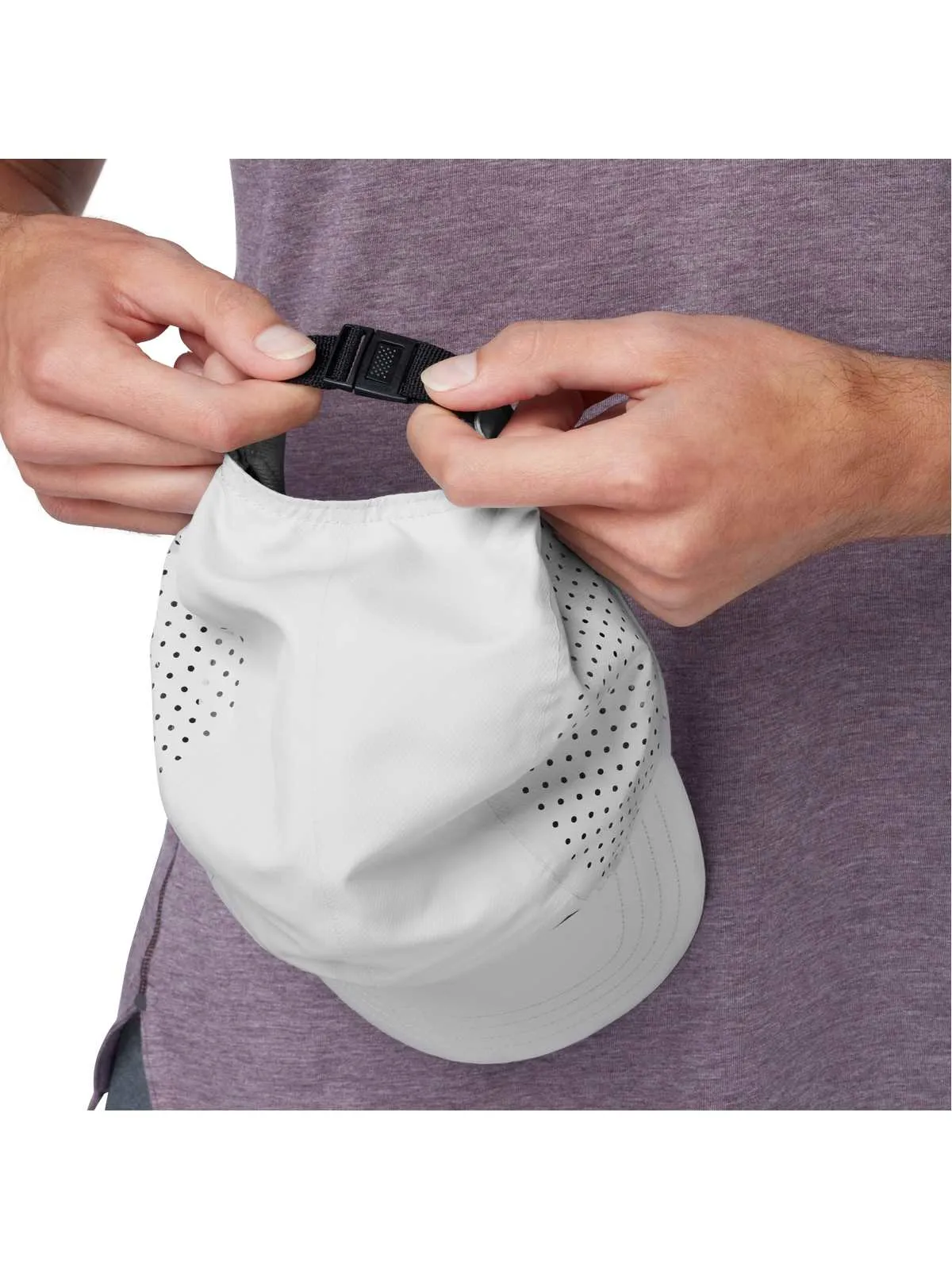 Czapka do biegania ON RUNNING Lightweight Cap szary
