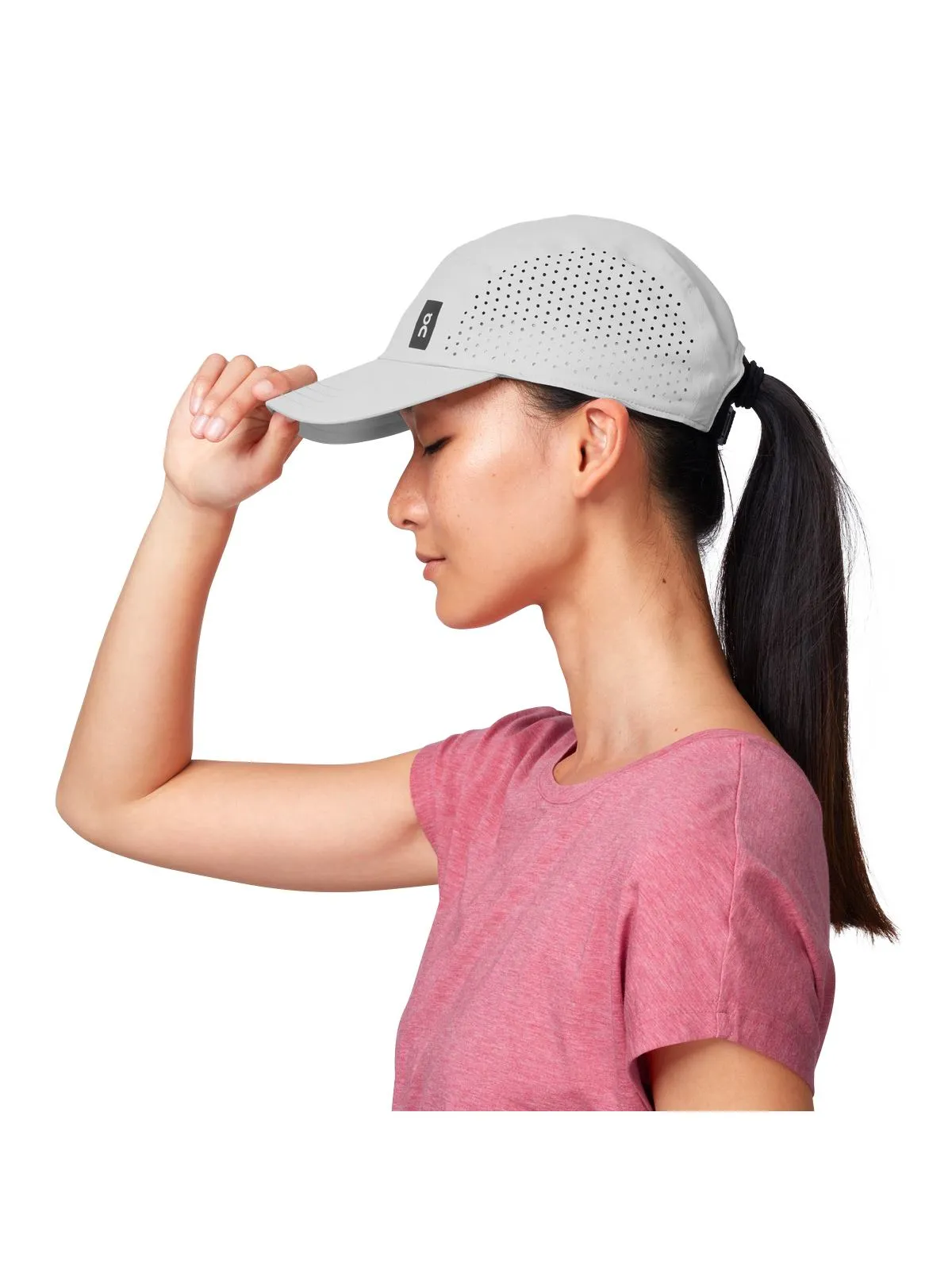 Czapka do biegania ON RUNNING Lightweight Cap szary