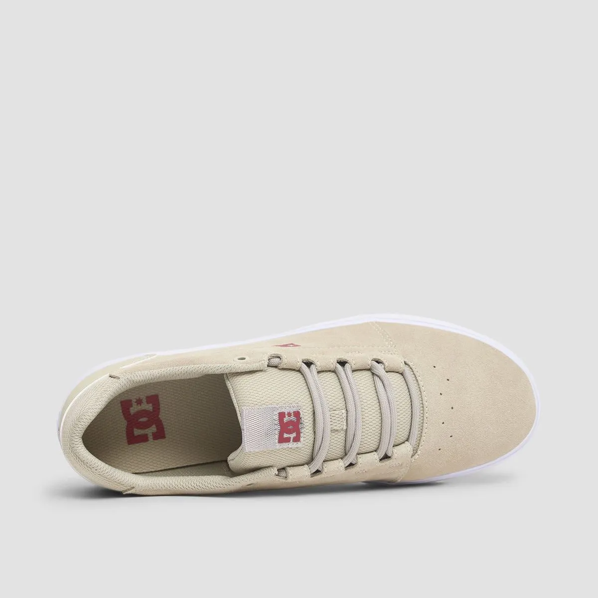 DC Hyde Shoes - Tan/Red