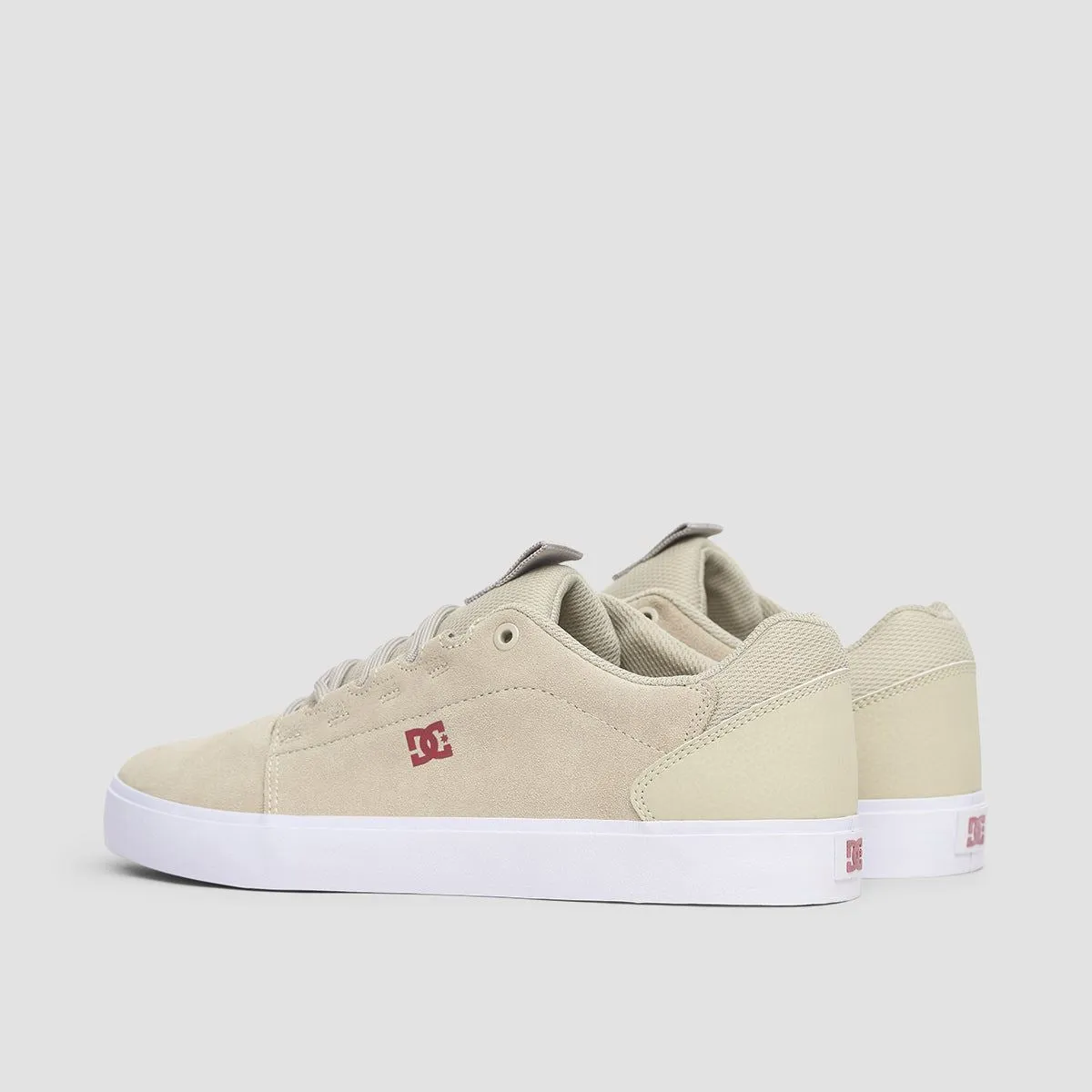 DC Hyde Shoes - Tan/Red
