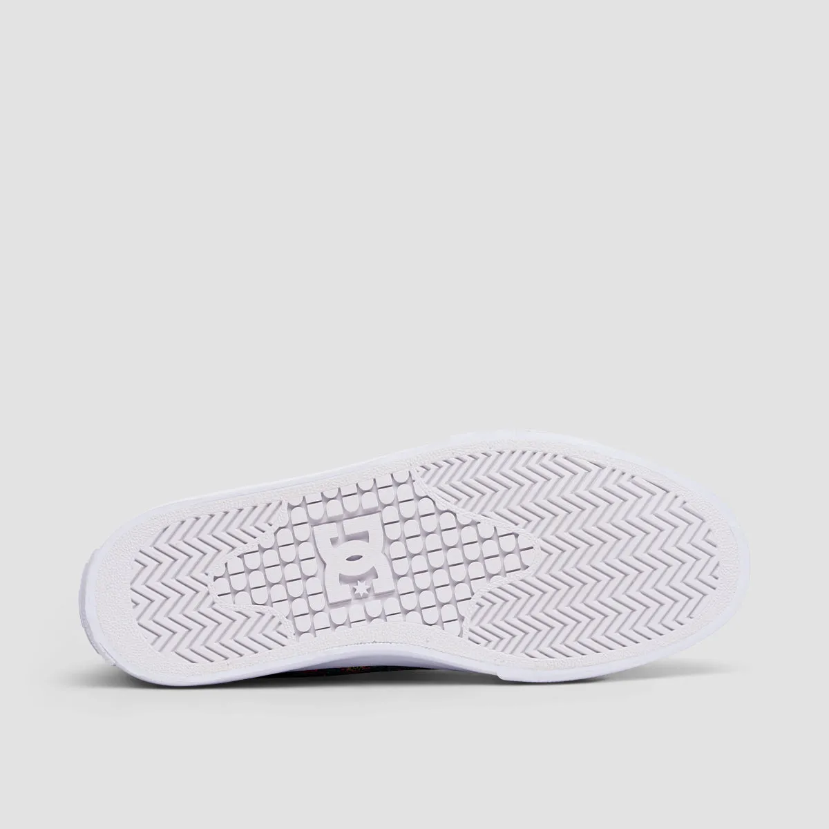DC Manual Hi TX LE Shoes - Blue Plaid - Womens
