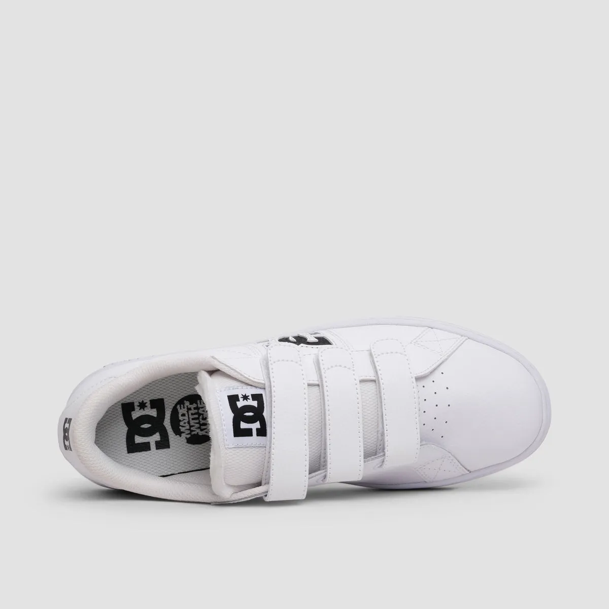 DC Striker V Shoes - White/Black