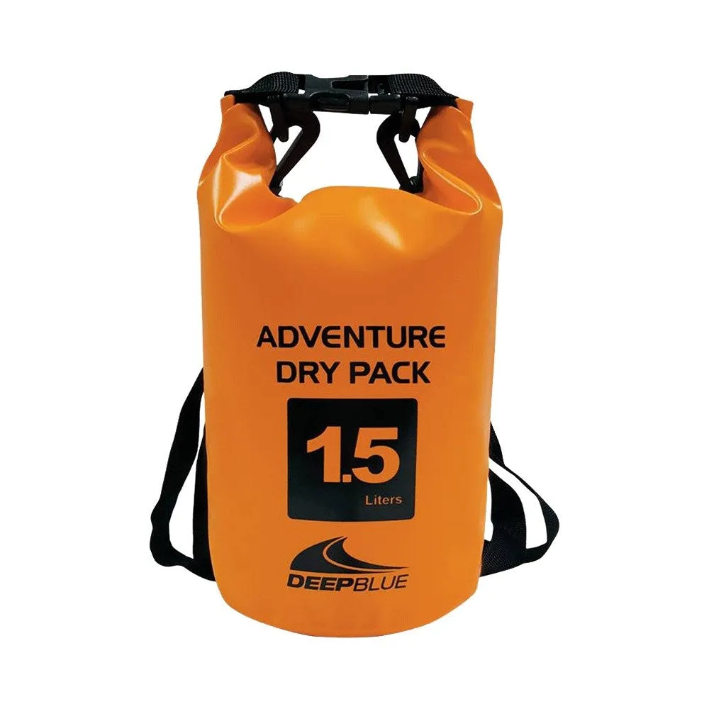 Deep Blue Adventure Dry Pack / Dry Bag - 1.5 L